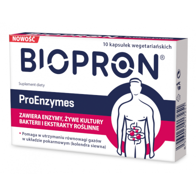 Miniaturka artykułu - Biopron ProEnzymes, 10 kaps.