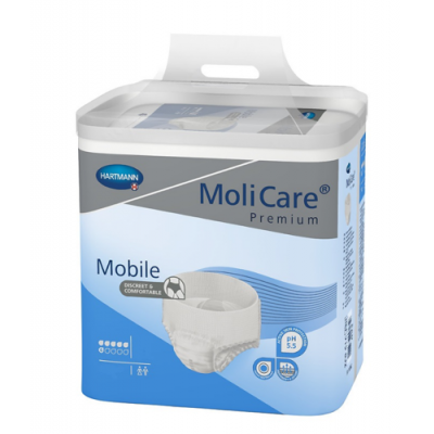 Miniaturka artykułu - MoliCare&reg; Premium Mobile 6 Kropli XS Majtki chłonne, 30 szt.