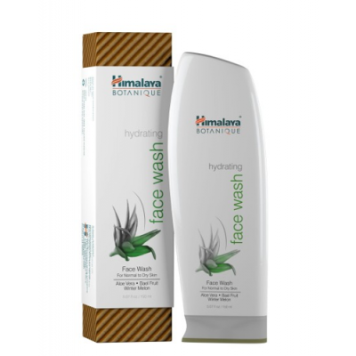 Miniaturka artykułu - HIMALAYA Botaniczny żel do mycia twarzy aloes, 150ml
