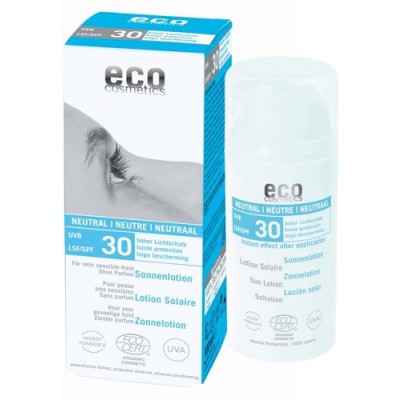 Miniaturka artykułu - ECO COSMETICS Emulsja na słońce SPF 50 Neutral, 100ml