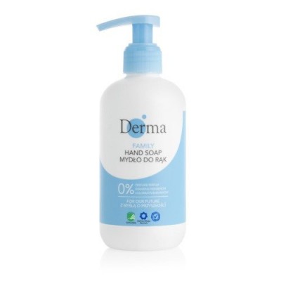 Miniaturka artykułu - DERMA FAMILY Mydło do rąk, 250ml