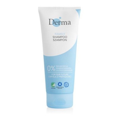 Miniaturka artykułu - DERMA FAMILY Szampon do włos&oacute;w, 200ml