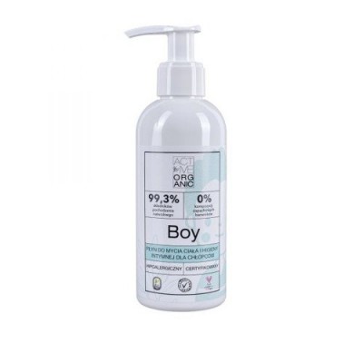 Miniaturka artykułu - Active Organic Boy Płyn do mycia ciała, 200 ml