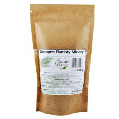 Miniaturka artykułu - NaturPlanet Ostropest plamisty mielony, 250g