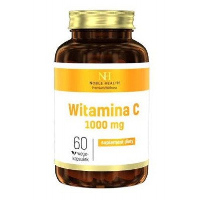 Miniaturka artykułu - NOBLE HEALTH Witamina C, 60 kapsułek