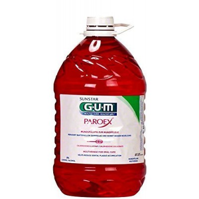 Miniaturka artykułu - SUNSTAR Gum Paroex 0,12%Chx płyn do płukania jamy ustnej, 5 litr&oacute;w
