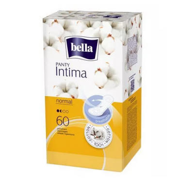 Miniaturka artykułu - BELLA Wkładki Panty Intima, 60szt