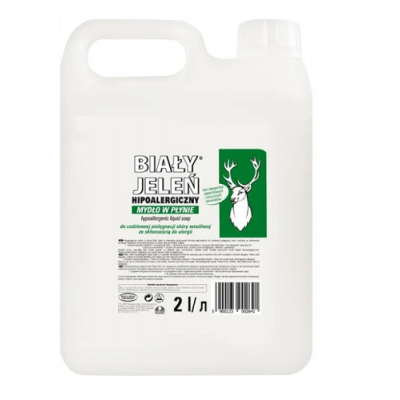 Miniaturka artykułu - Biały Jeleń Mydło w płynie, 2L