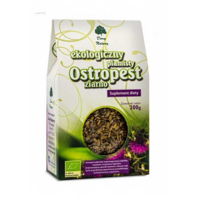 Miniaturka artykułu - Ostropest plamisty ziarno, 200g DARY NATURY