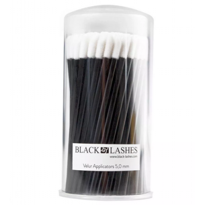 Miniaturka artykułu - BlackLashes Aplikatory welurowe, 100szt
