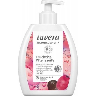 Miniaturka artykułu - LAVERA Mydło w płynie owocowe, 250ml