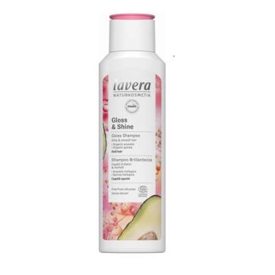 Miniaturka artykułu - LAVERA Szampon nabłyszczający, 250 ml