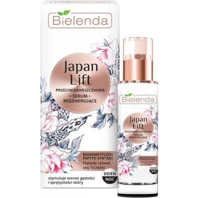 Miniaturka artykułu - BIELENDA JAPAN LIFT Regenerujące serum przeciwzmarszczkowe Dzień/Noc, 30 ml