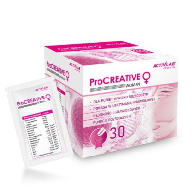 Miniaturka artykułu - ACTIVLAB ProCreative Woman proszek, 30sasz.