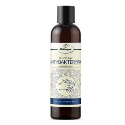 Miniaturka artykułu - Żel do rąk antybakteryjny, 250 ml Herbapol