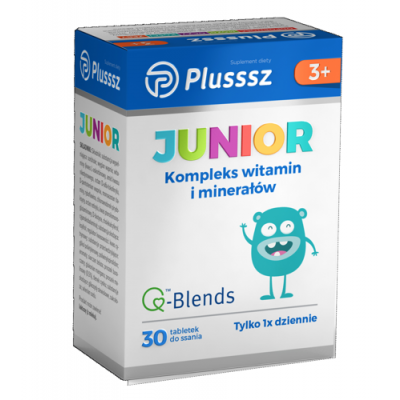 Miniaturka artykułu - Plusssz Junior, 30 tabletek do ssania