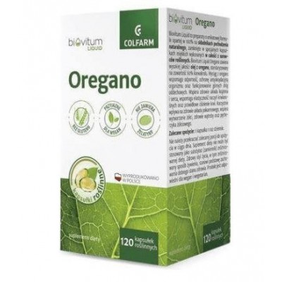 Zdjęcie produktu - Biovitum Liquid Oregano, 120 kapsułek 