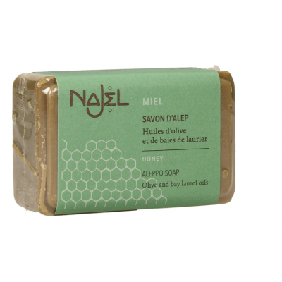 NAJEL Mydło z Aleppo Mi&oacute;d, 100g