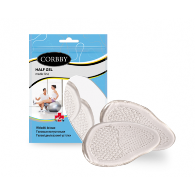 Miniaturka artykułu - CORBBY HALF GEL P&oacute;łwkładki żelowe
