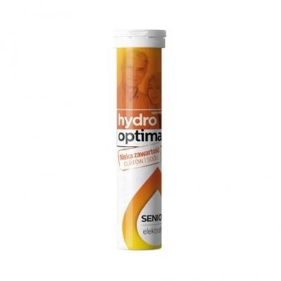 Miniaturka artykułu - Hydrooptima Senior, 20 tabletek musujących