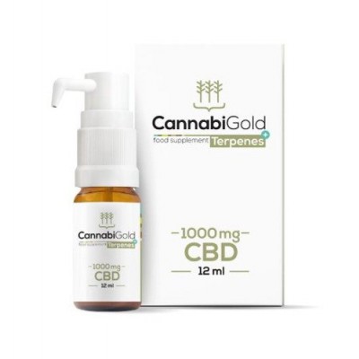 Miniaturka artykułu - CannabiGold Terpenes+ 1000mg olej, 12ml