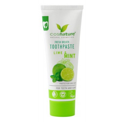 Miniaturka artykułu - COSNATURE Pasta do zęb&oacute;w o smaku limonki i mięty, 75ml