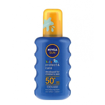 Miniaturka artykułu - NIVEA SUN Lotion Protect&care SPF50, 200ml