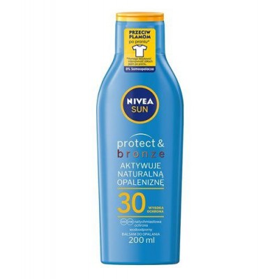 Miniaturka artykułu - NIVEA SUN Protect&bronze balsam aktywujący opaleniznę SPF30, 200ml