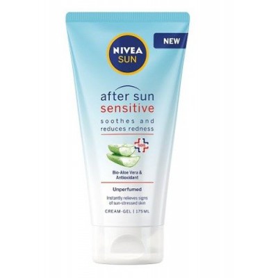 NIVEA SUN Sensitive SOS Kojący krem-żel po opalaniu, 175 ml
