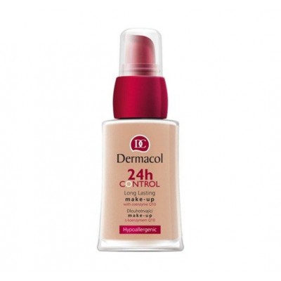 Miniaturka artykułu - DERMACOL 24H Control Make-up  Podkład do twarzy 60., 30ml