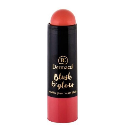 Miniaturka artykułu - DERMACOL Blush&Glow Kremowy r&oacute;ż w sztyfcie 06, 6.5g