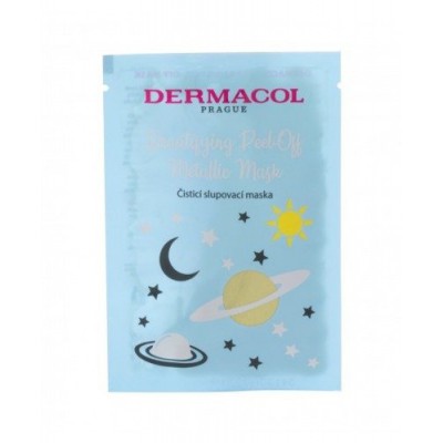 Miniaturka artykułu - DERMACOL Beautifying Cleasing Peel-Off Maseczka do twarzy, 15ml