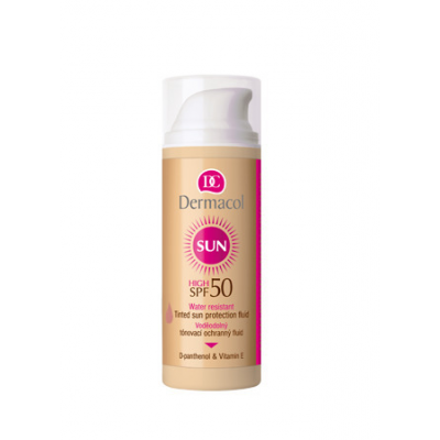 Miniaturka artykułu - DERMACOL Tonujący fluid ochronny SPF50, 50ml