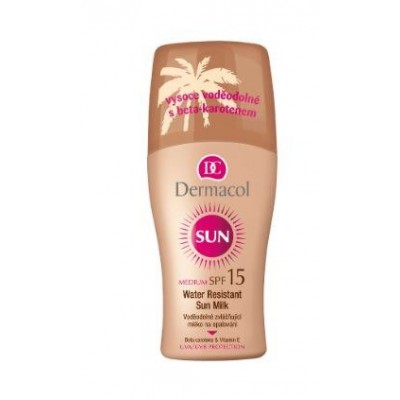 Miniaturka artykułu - DERMACOL Water Sun Resistant Balsam do opalania SPF15, 200ml