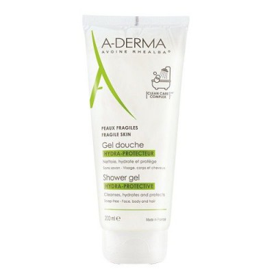 Miniaturka artykułu - A-DERMA HYDRA Ochronny żel pod prysznic, 200ml