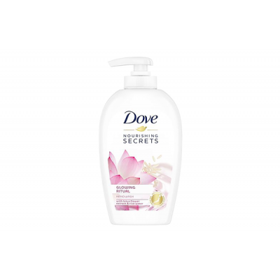 Miniaturka artykułu - DOVE Glowing ritual mydło w płynie, 250ml