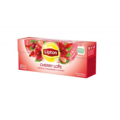 Miniaturka artykułu - LIPTON Cherry love, 20 torebek
