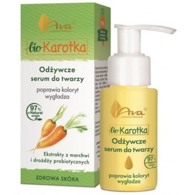 Miniaturka artykułu - AVA Bio Karotka Odżywcze serum do twarzy, 50ml