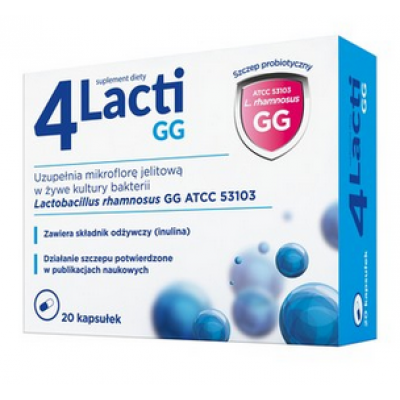 Miniaturka artykułu - 4Lacti GG, 20 kaps.