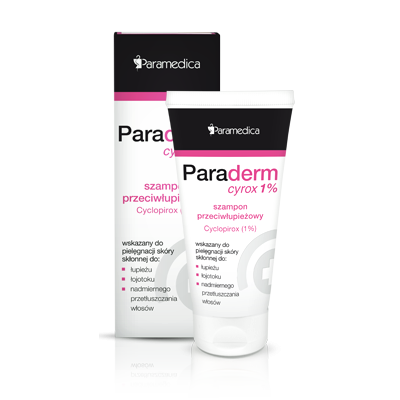 Miniaturka artykułu - PARADERM CYROX 1% Szampon przeciwłupieżowy, 75g