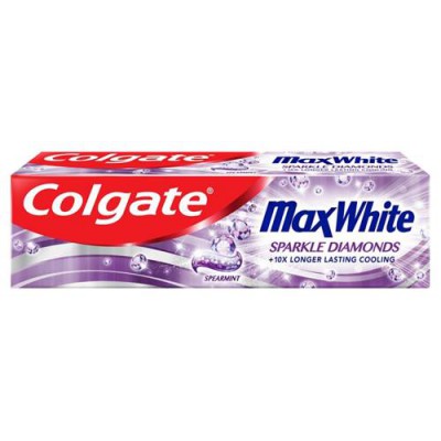 Miniaturka artykułu - COLGATE Max White Sparkle Diamonds Pasta do zęb&oacute;w, 100 ml