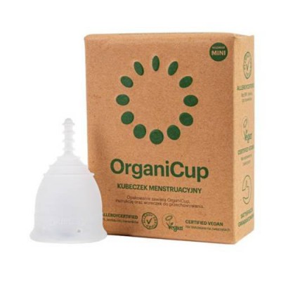 Miniaturka artykułu - OrganiCup Kubeczek Menstruacyjny, ROZMIAR MINI