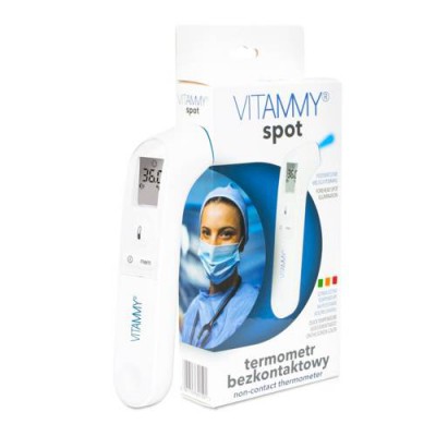 Miniaturka artykułu - Termometr bezdotykowy VITAMMY Spot, 1szt.