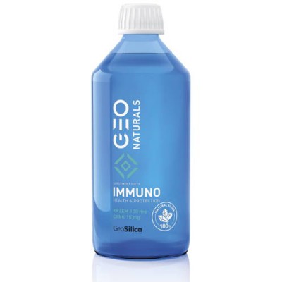 GEONATURALS Immuno Health&Protection Krzem 100 mg + cynk 15 mg, 500ml