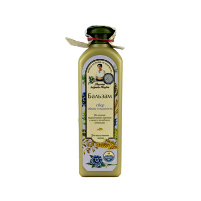 Miniaturka artykułu - BABUSZKA AGAFIA Odżywka do włos&oacute;w cienkich i bez objętości, 350ml