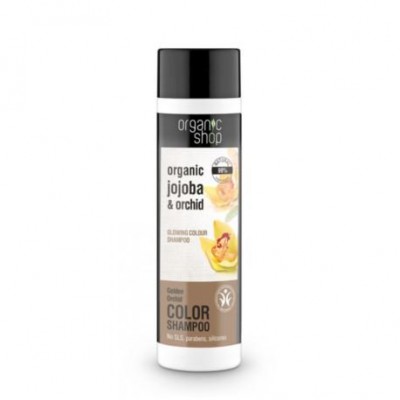 Miniaturka artykułu - ORGANIC SHOP Szampon Złota Orchidea, 280ml