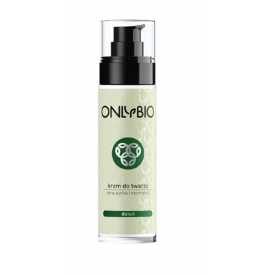 Miniaturka artykułu - OnlyBio Krem do twarzy cera sucha i normalna, 50ml