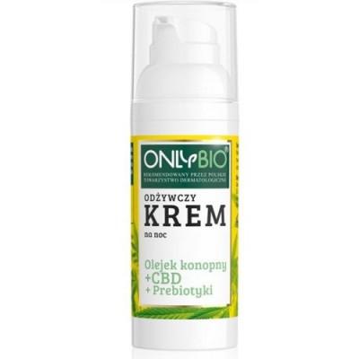 Miniaturka artykułu - OnlyBio Odżywczy krem na noc, 50ml