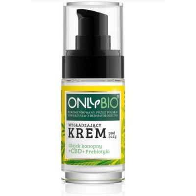 Miniaturka artykułu - OnlyBio Wygładzający krem pod oczy, 30ml