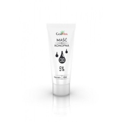 Miniaturka artykułu - Gorvita Maść konopna 5% CBD, 80 ml